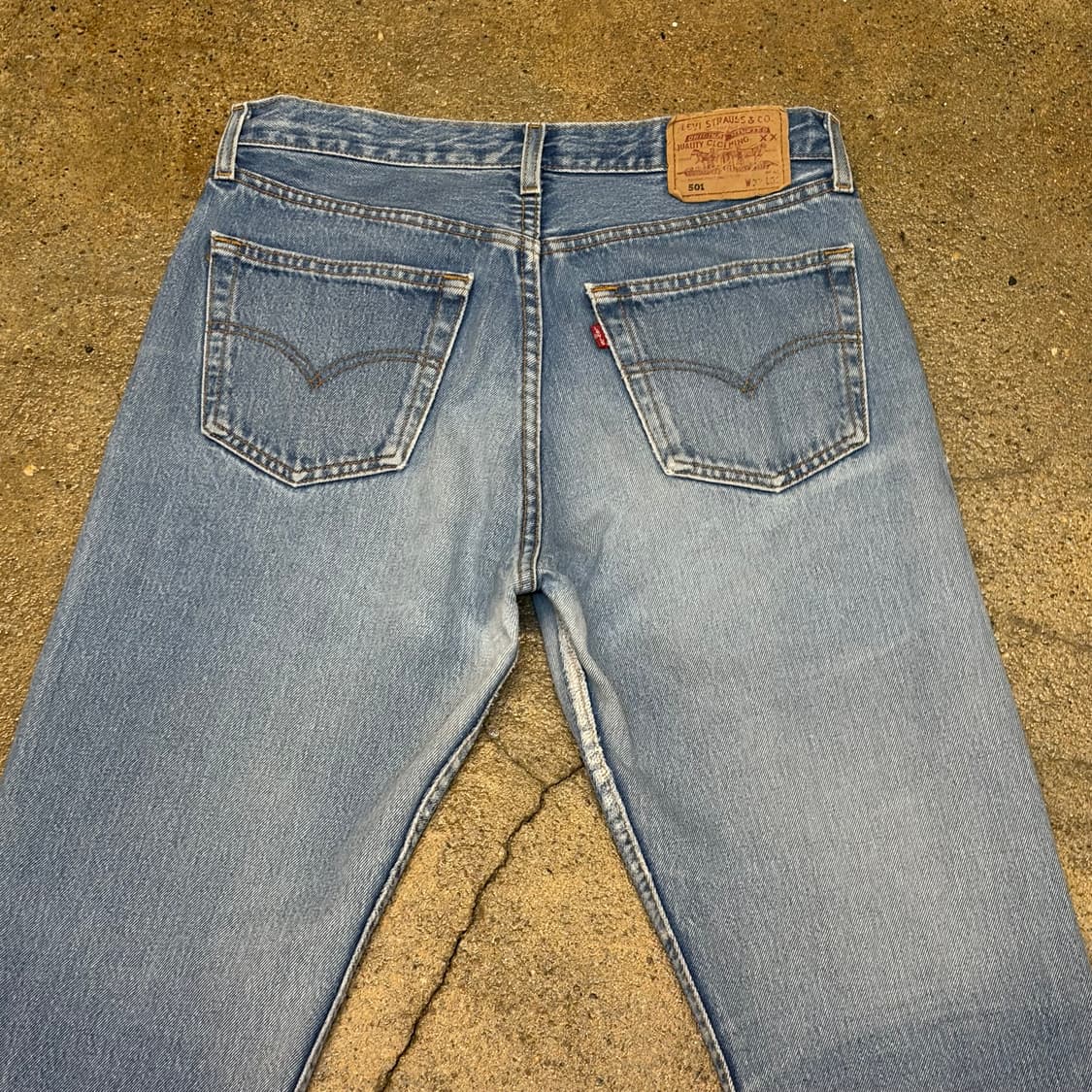 90s Made in UK 빈티지 리바이스 501 청바지 상품이미지8