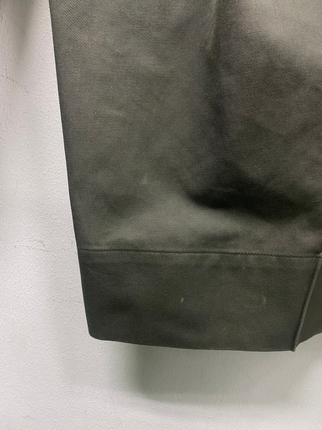  우영미 투턱 와이드 치노팬츠 [카키] 46사이즈 상품이미지9