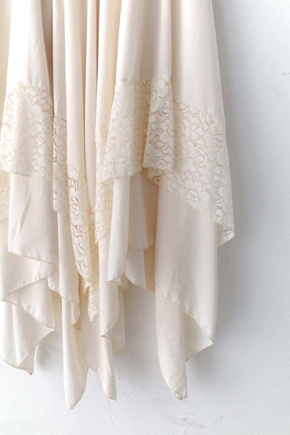 lace unbalanced skirt  상품이미지2