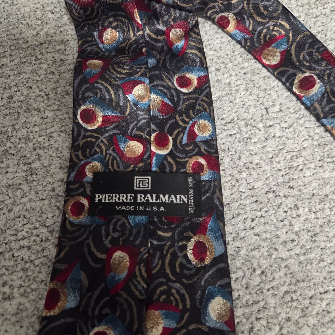 90s Balmain 빈티지 넥타이 상품이미지3