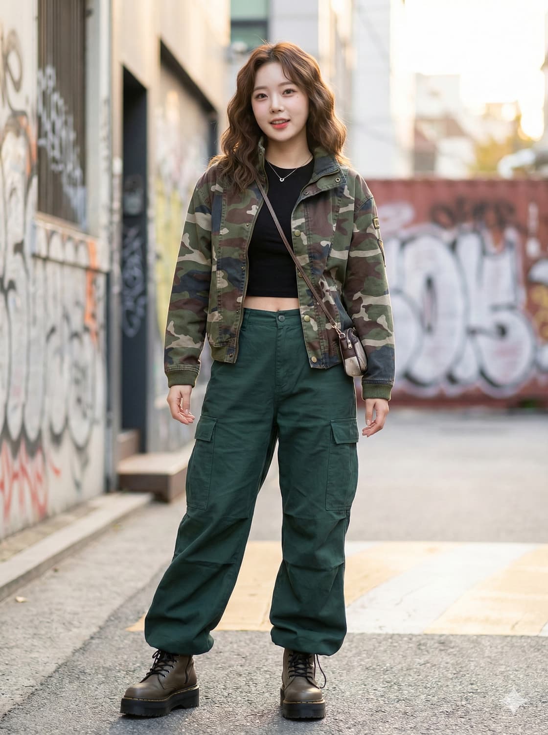 아디다스 x 아이비파크 키즈 카모 캔버스 자켓 상품이미지1