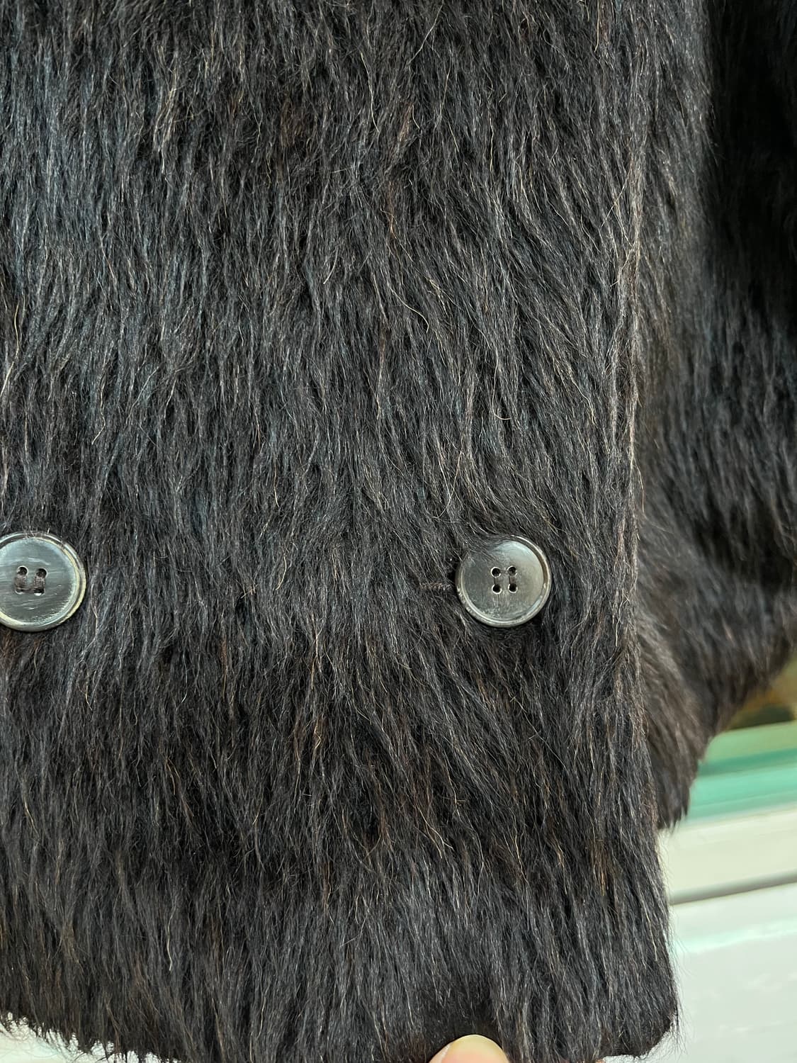 Vanessabruno 알파카 울 하프 퍼코트 36 상품이미지4