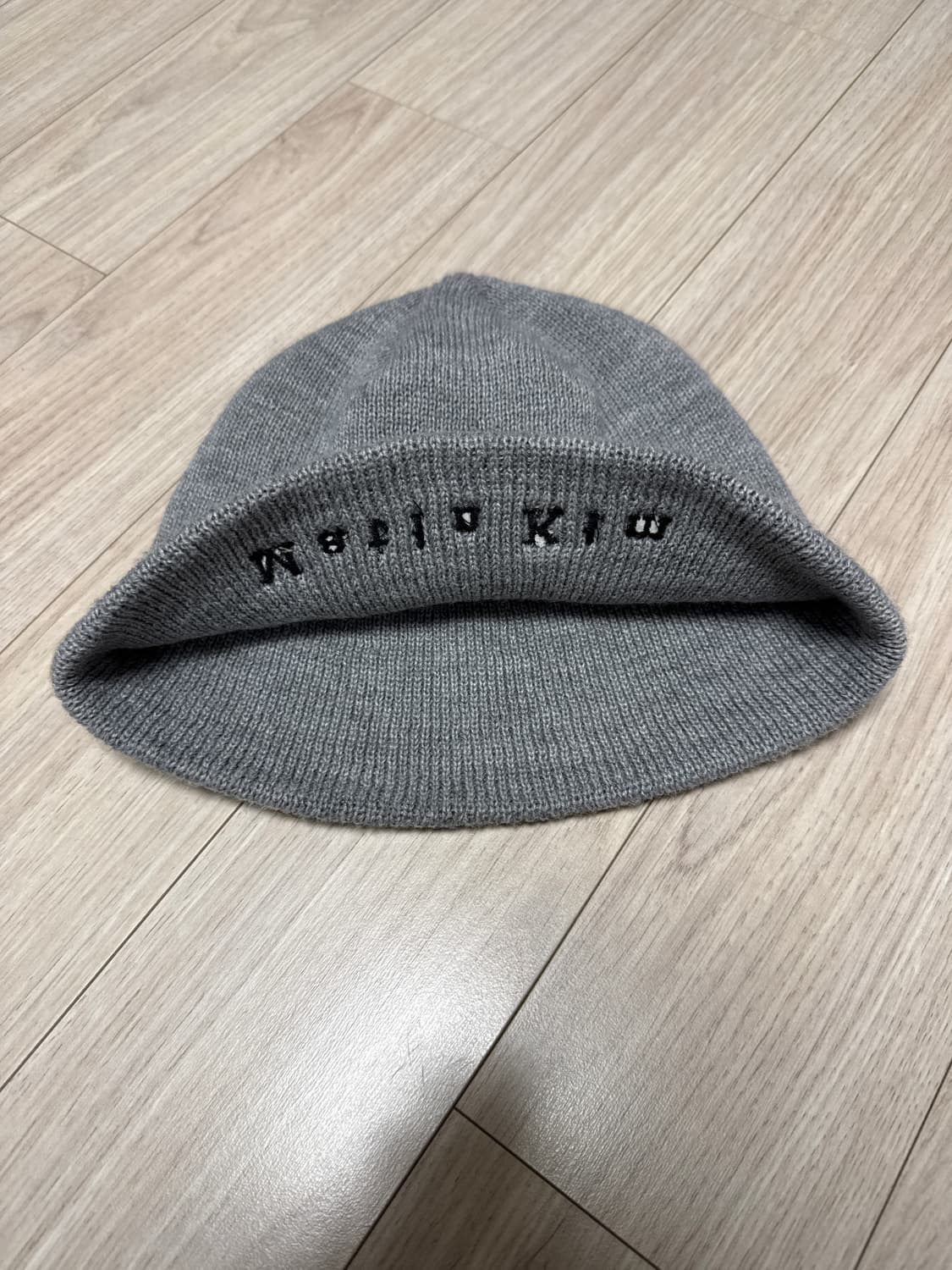 Matin Kim 마뗑킴 클래식 비니 그레이 상품이미지2