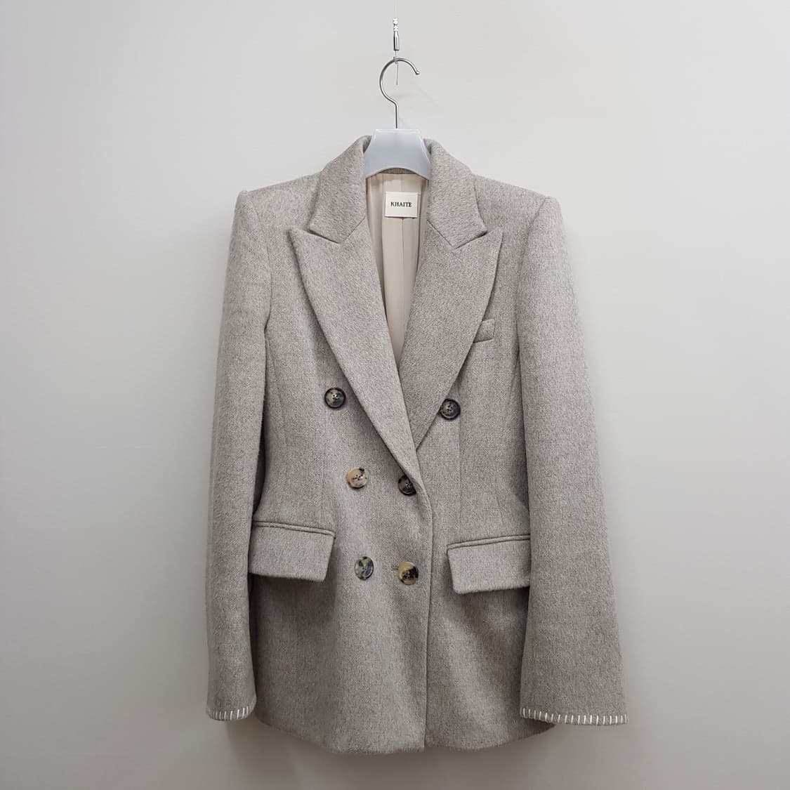 KHAITE 케이트 알파카  버진울 블렌드 더블 브레스티드 자켓 6사이즈 상품이미지1
