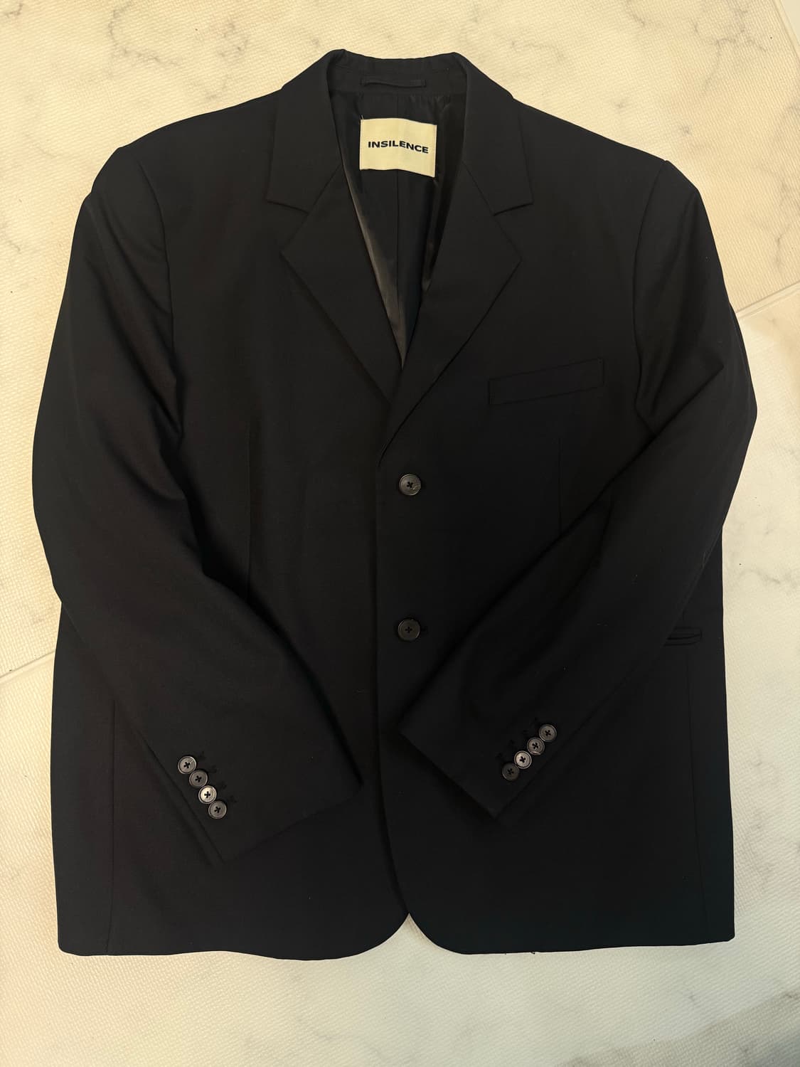 인사일런스 오버사이즈 울 블레이저  상품이미지2