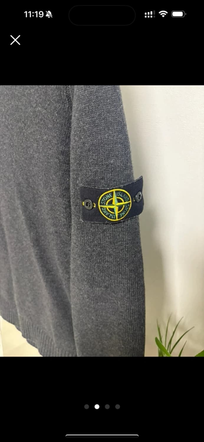 스톤아일랜드 다크 그레이 니트 상품이미지2