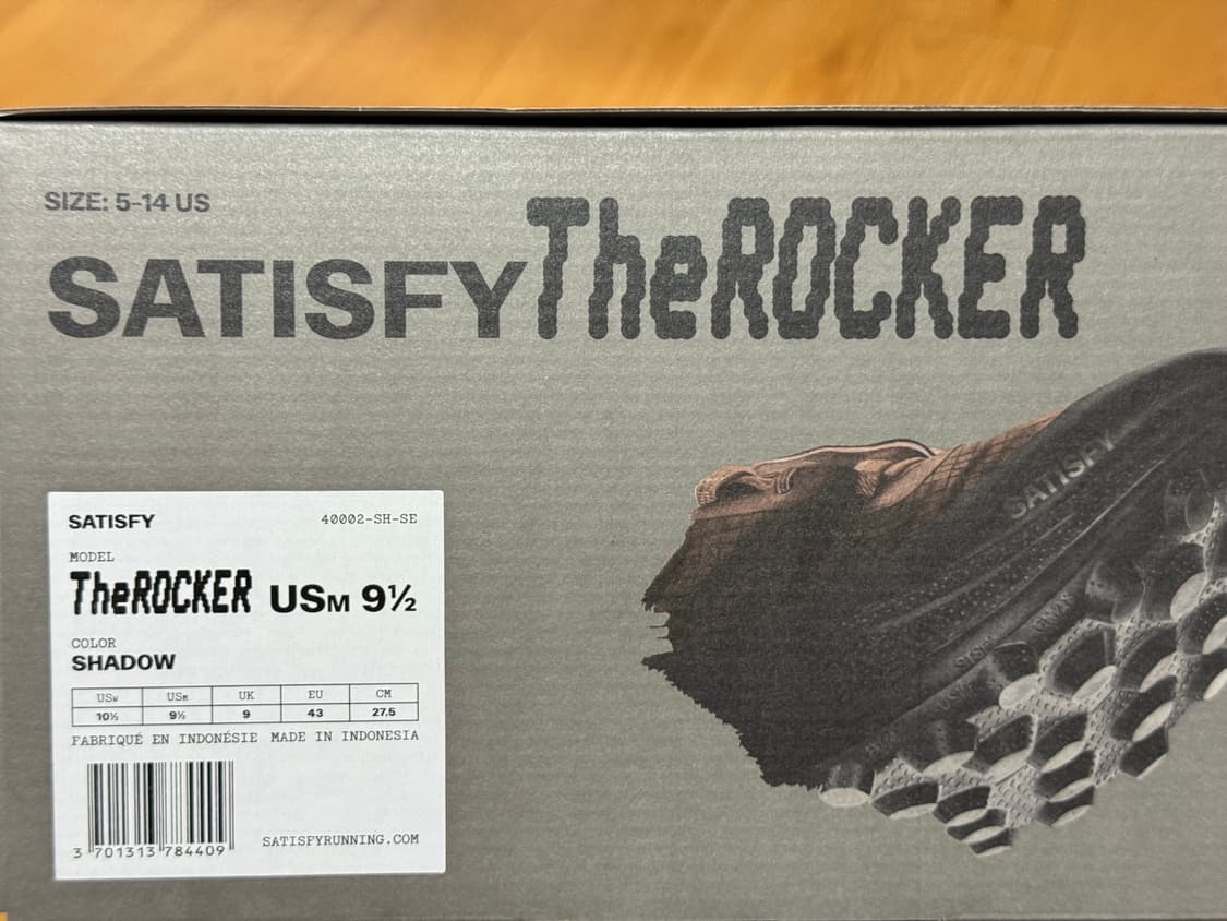 The rocker/us9.5/275/satisfy 새티스파이 더락커 상품이미지2