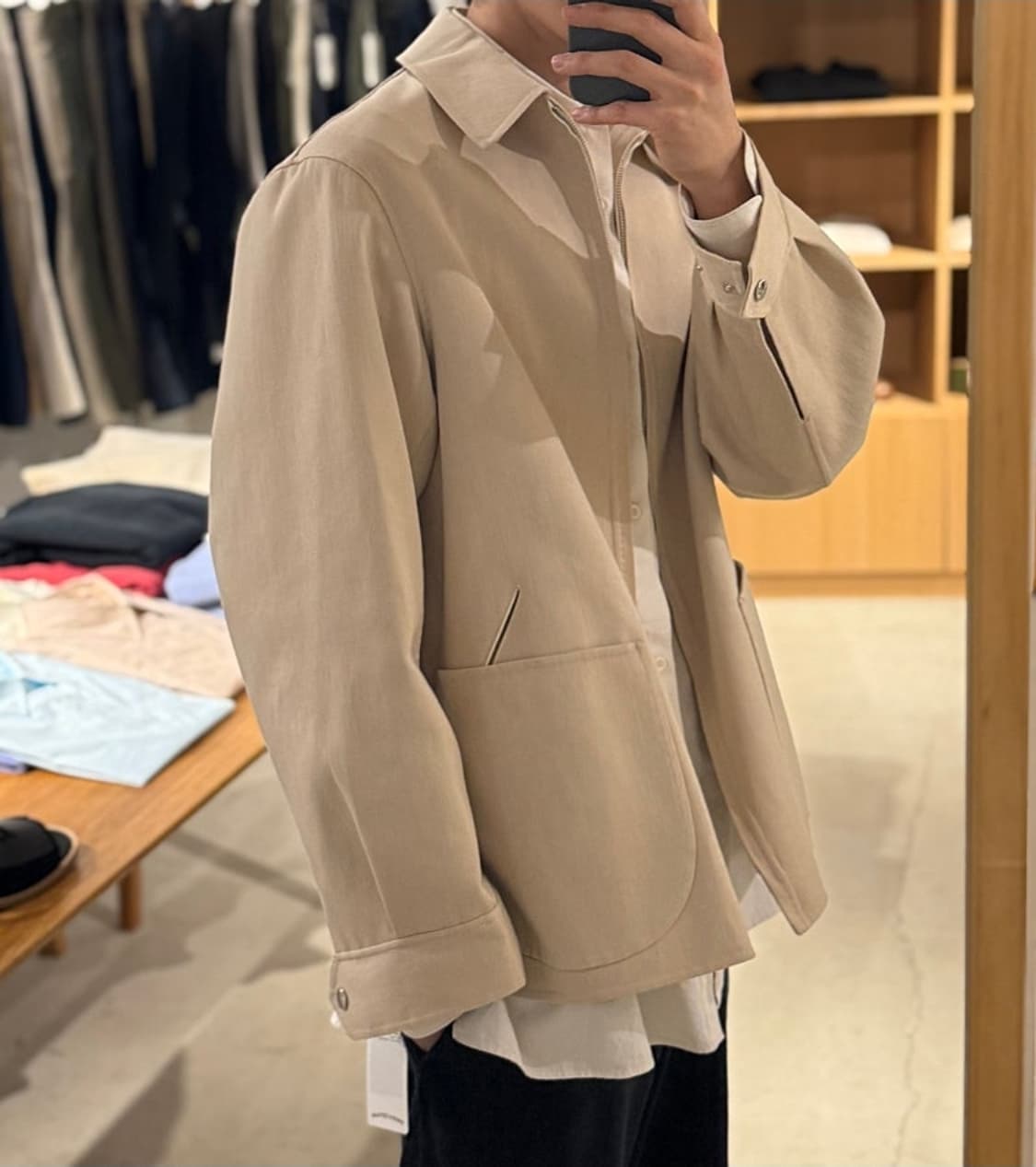 [4, 새상품(택 줄이 끊어짐)] 마티앤선즈 W FACE BL 블루종 상품이미지1