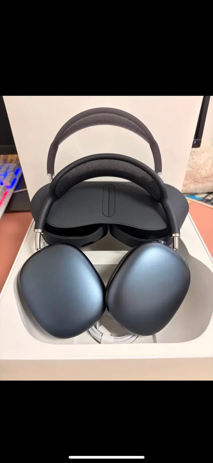 에어팟 맥스 c 타입 미드나이트 풀박스 애플케어 27.05.13 상품이미지1