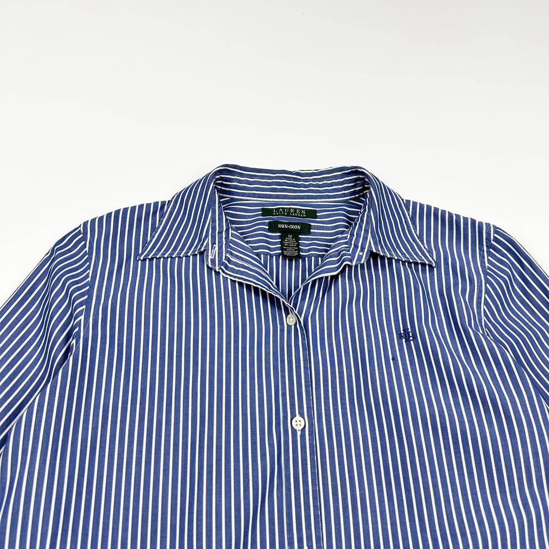 폴로 랄프로렌 클래식 여성 7부 스트라이프 셔츠 여성M 상품이미지2