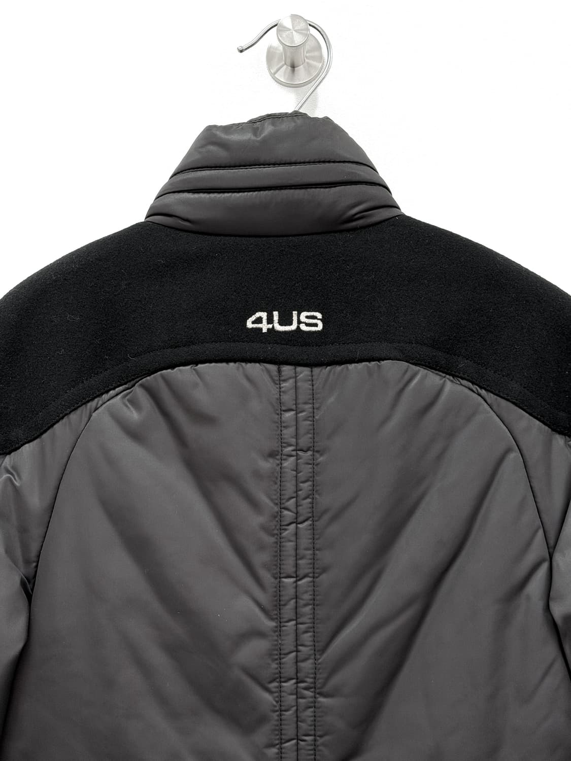 체사레 파치오티 4US 대거 지퍼 울 패널 패딩 코트 상품이미지5