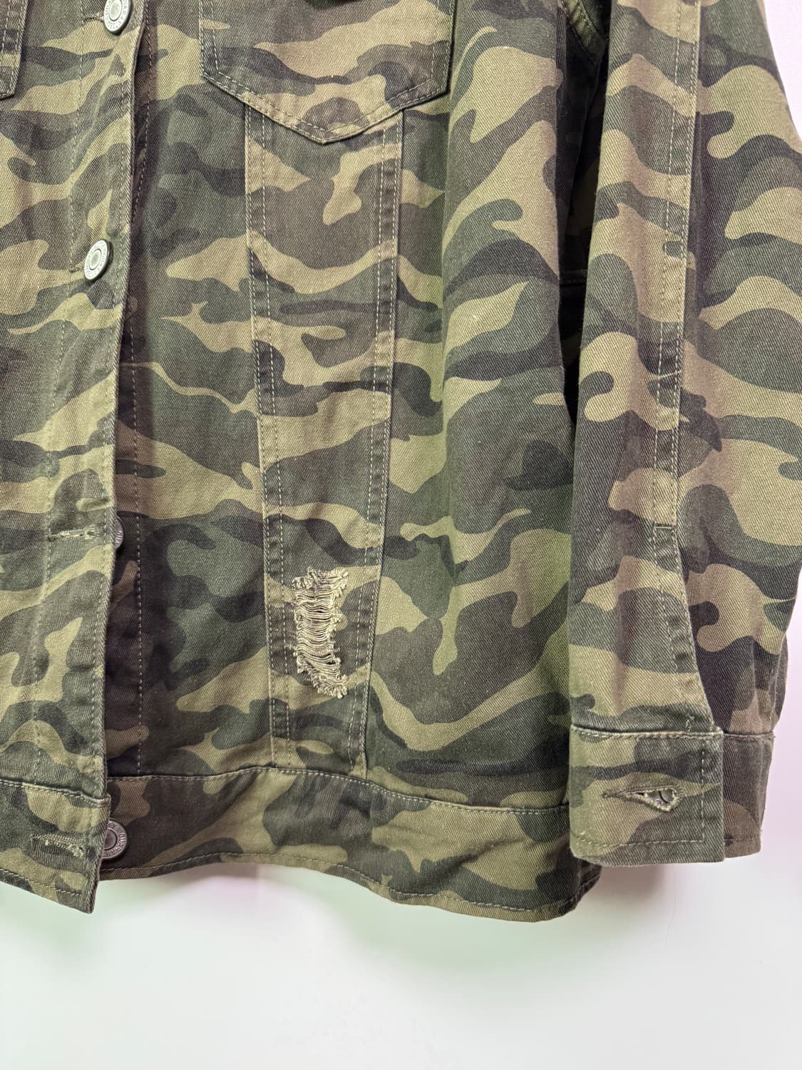 L'espoir 카모 밀리터리 자켓 90-95 상품이미지5