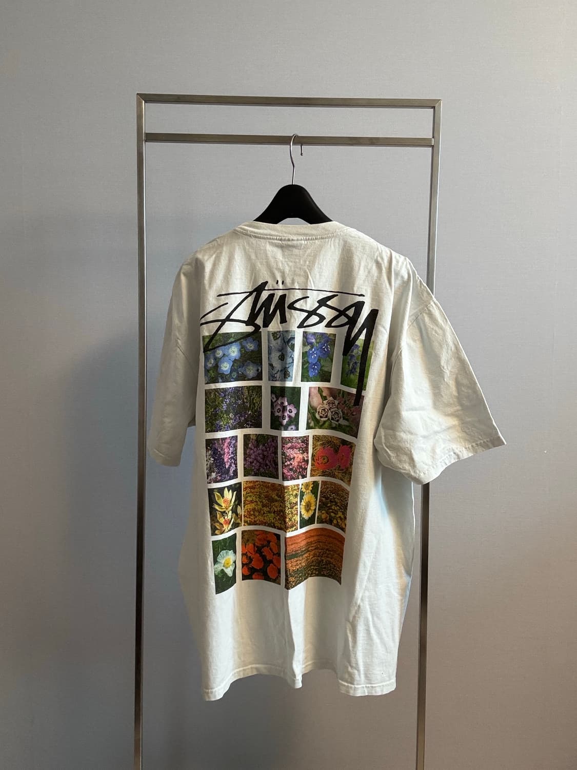 Stussy 스투시 플라워 반팔 티셔츠 XL 상품이미지3