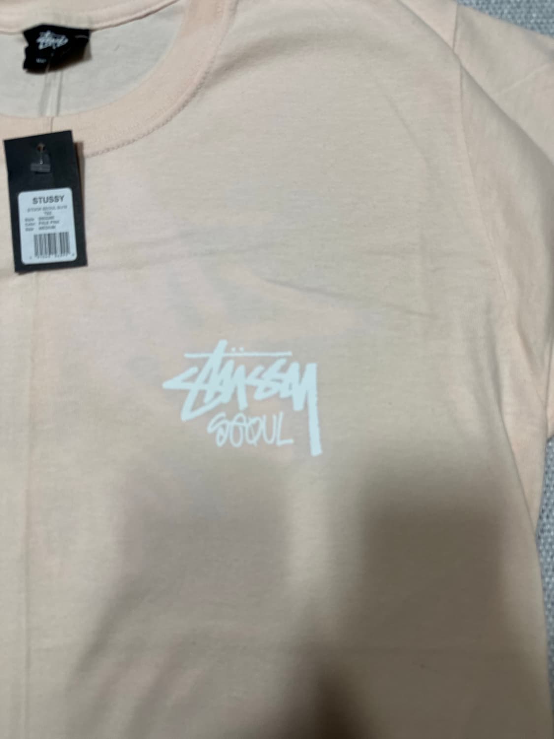 (새상품!!) 스투시 STUSSY SEOUL 발매 기념 한정판 반팔 M  상품이미지4