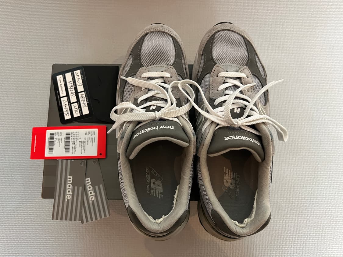 [2020.04.13. 공홈 구매] 뉴발란스 코리아 992 그레이 270 상품이미지6