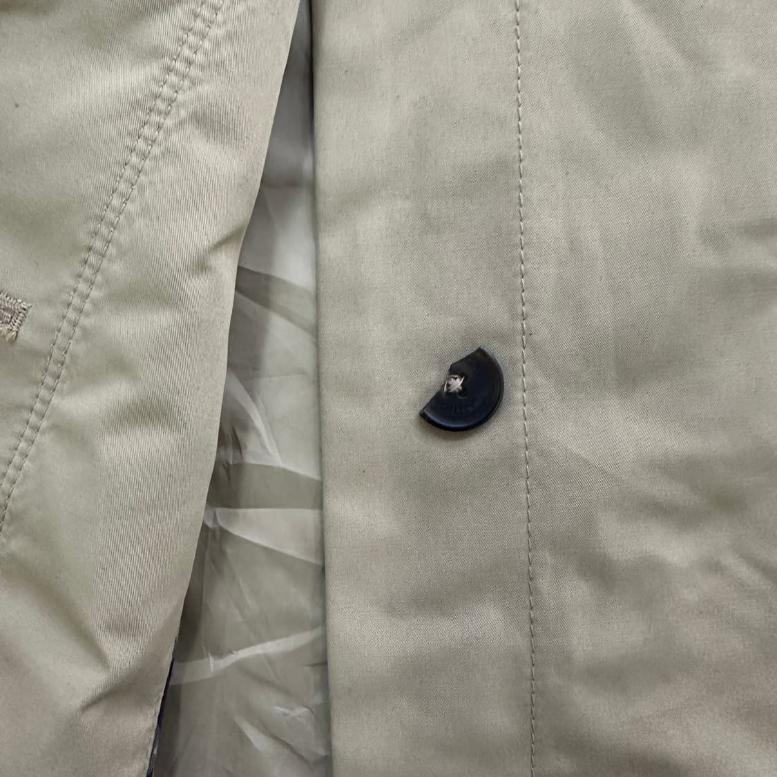 M 노티카 베이지색 트렌치코트 0417D 상품이미지4