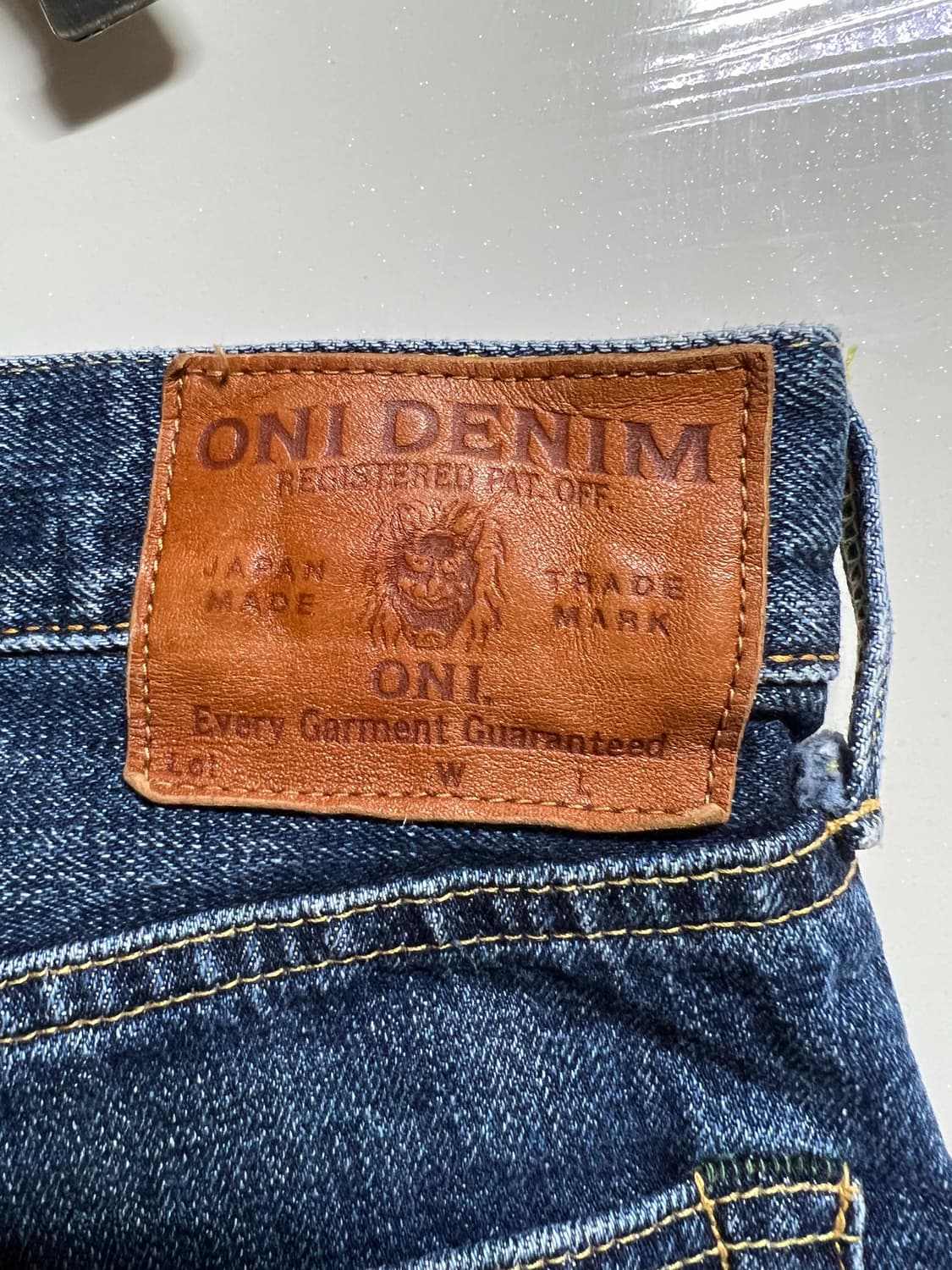 재팬메이드 Oni 오니데님 셀비지진 상품이미지8