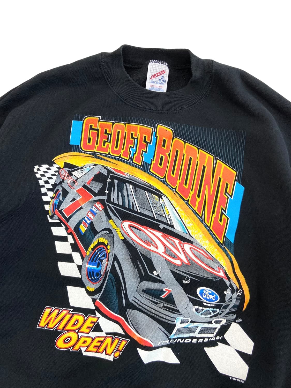 90's Geoff Bodine 나스카 레이싱 스웻셔츠 상품이미지3