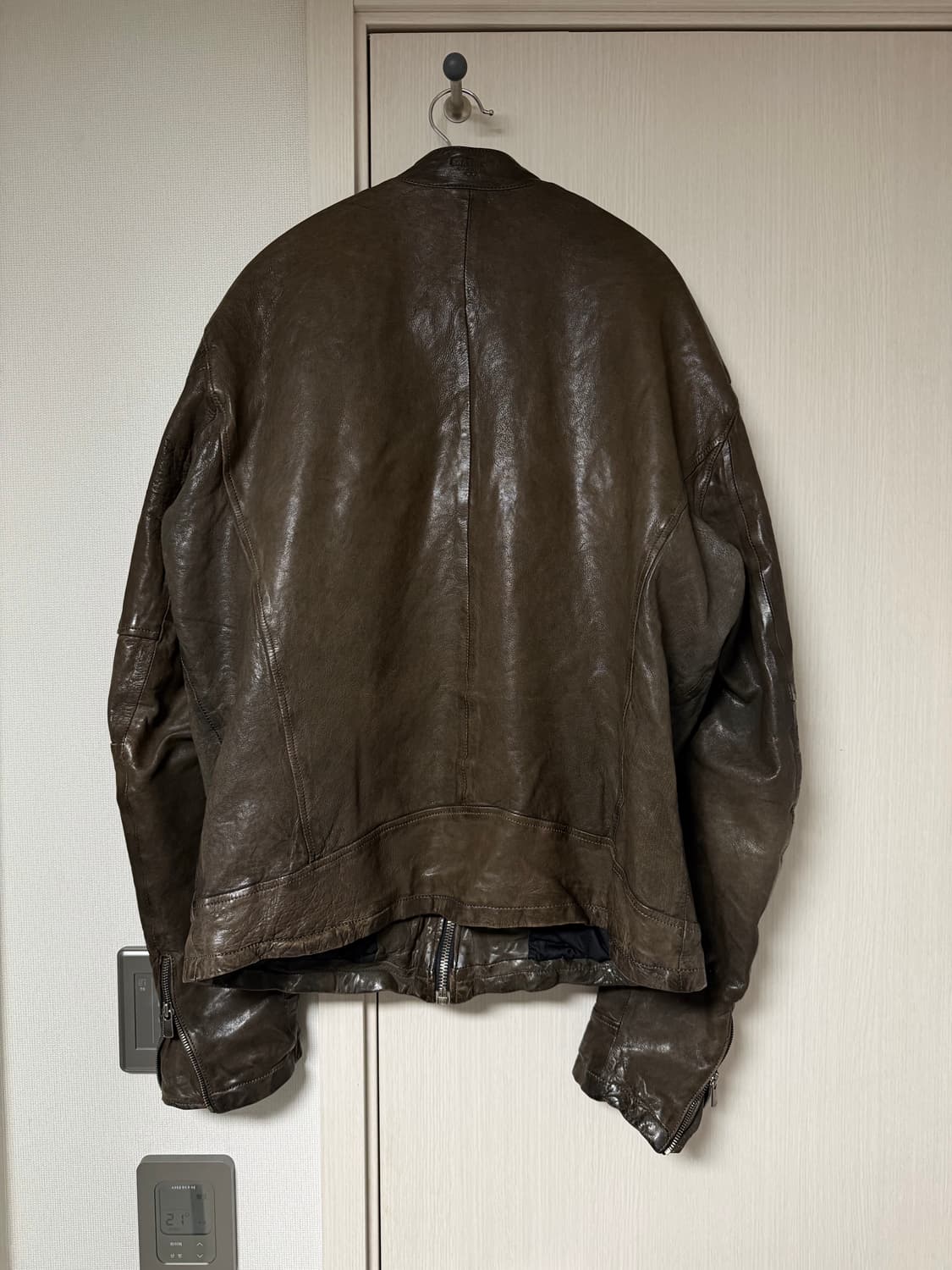 램스킨 양가죽 레더 자켓 상품이미지2