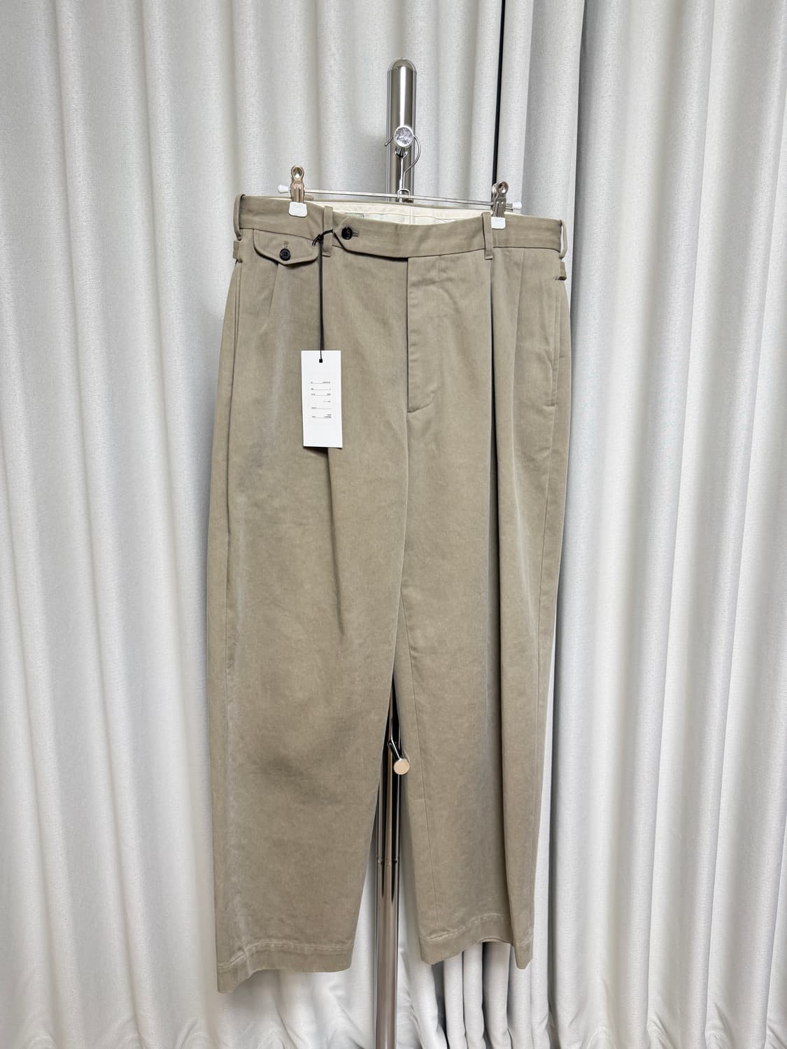 아프레쎄 Type.2 Chino Trousers 베이지 2사이즈 상품이미지1