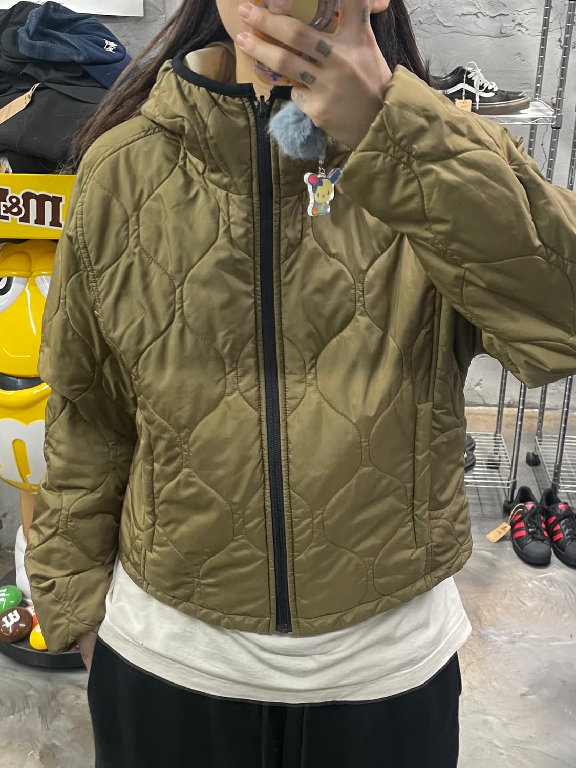 폴로 스포츠 리버시블 퀼팅 후디드 자켓 상품이미지8