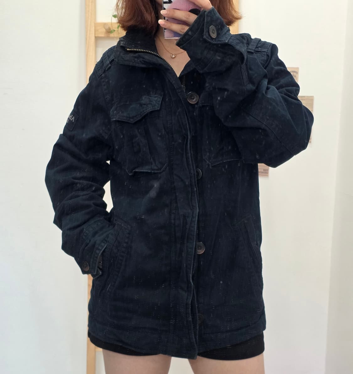 [프립]M/아베크롬비 야상자켓 네이비 상품이미지2