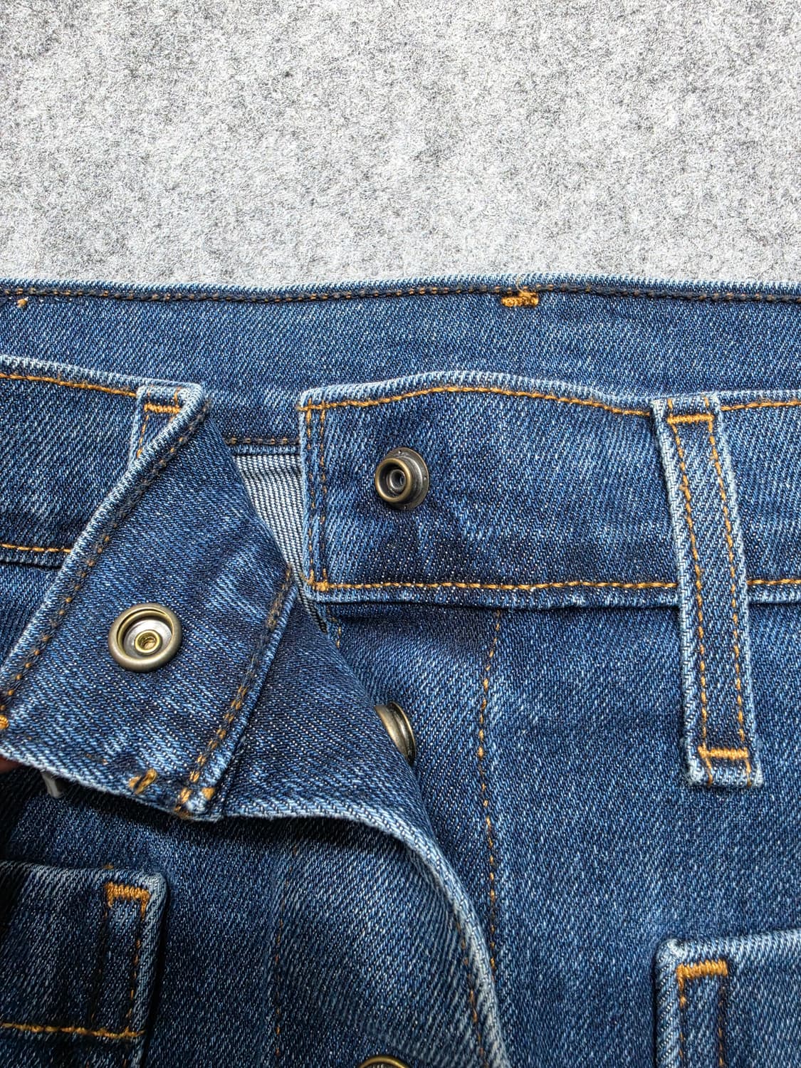 리바이스 프론트 버튼 풀오픈 데님 스커트 청치마 26 상품이미지5