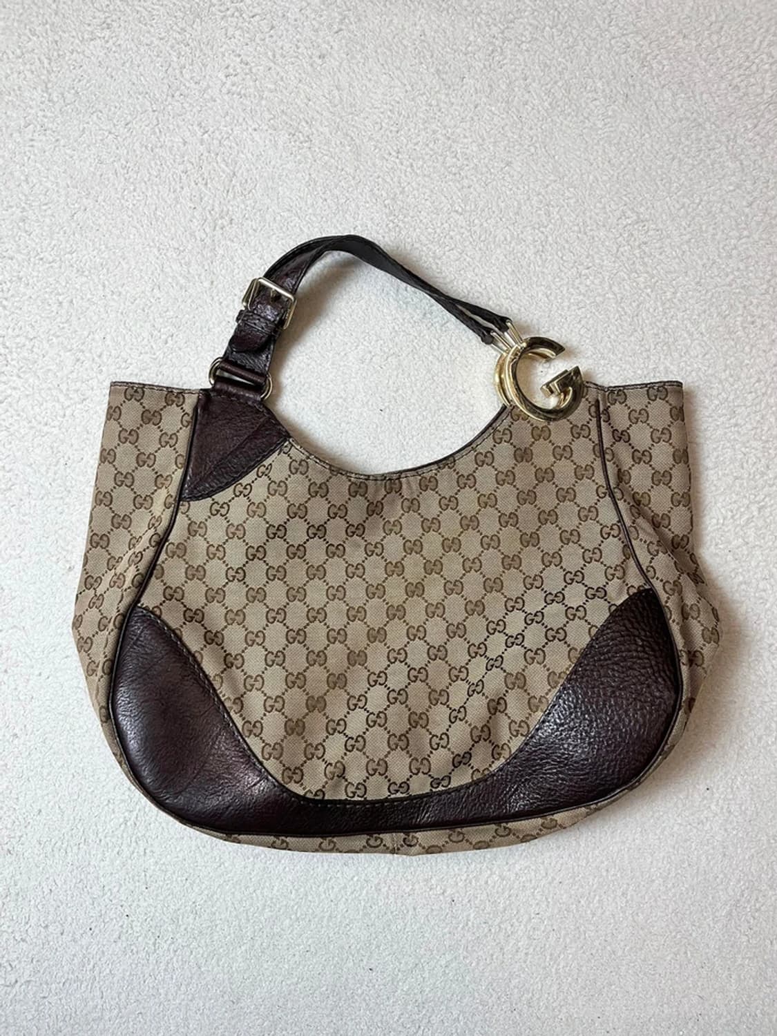 구찌 Gucci GG 로고 인터로킹 자가드 숄더백 A1868 상품이미지2