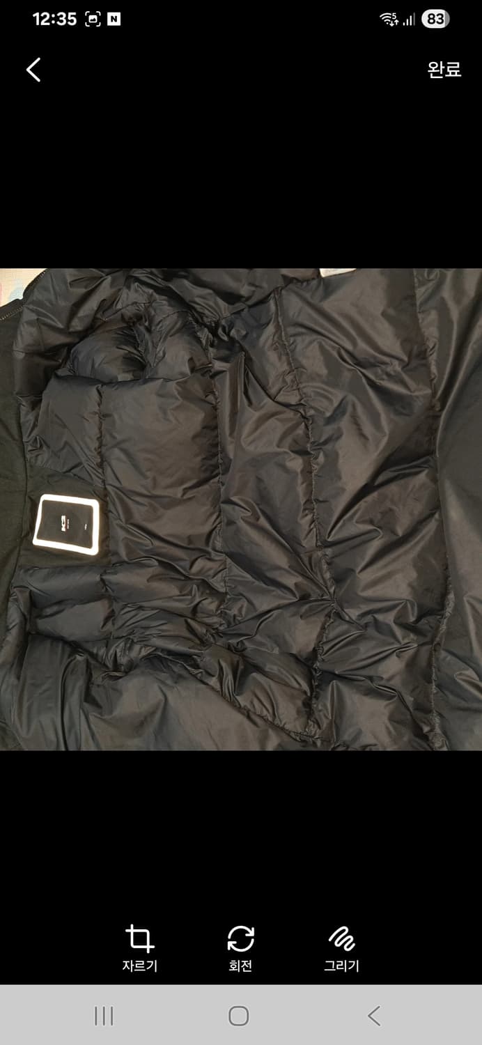 K2 고어텍스 남성 구스패딩 구스다운 100(22년제품) 상품이미지6