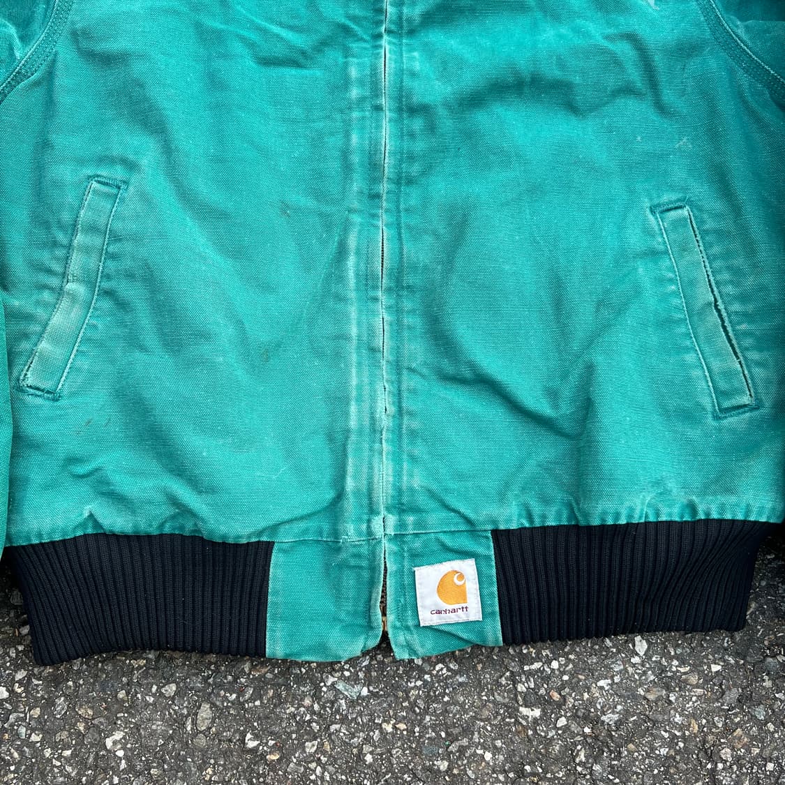90년대 빈티지 칼하트 J13 아쿠아 덕 산타페 자켓 상품이미지3