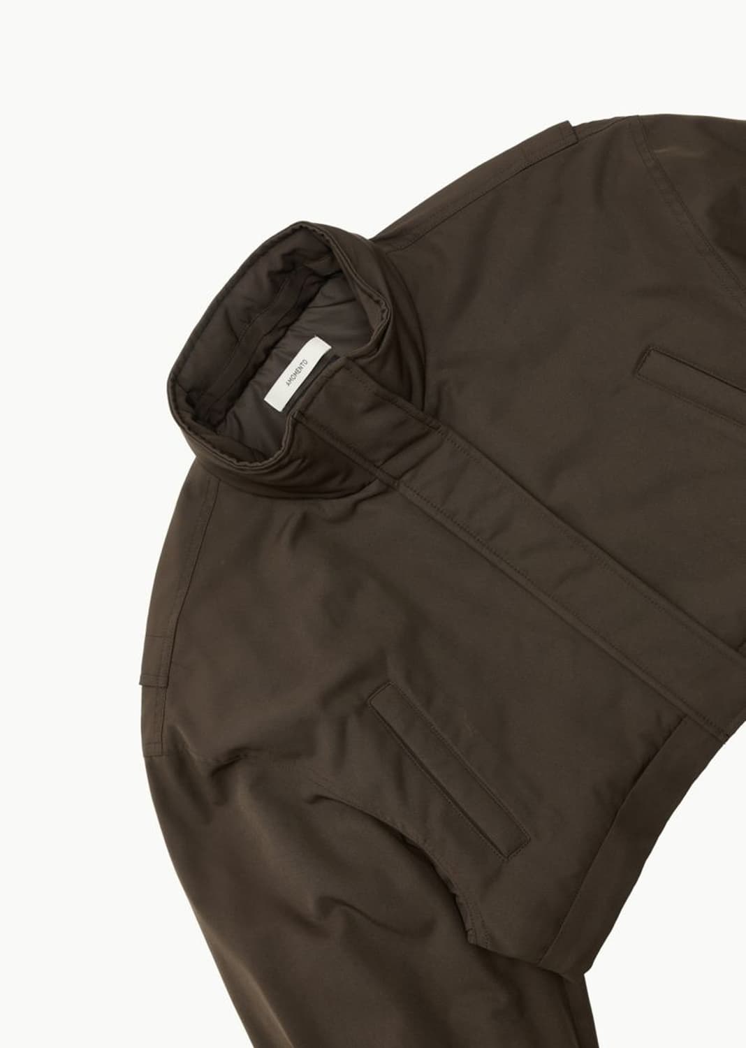 아모멘토 PADDED HOODED CROP JUMPER 상품이미지2