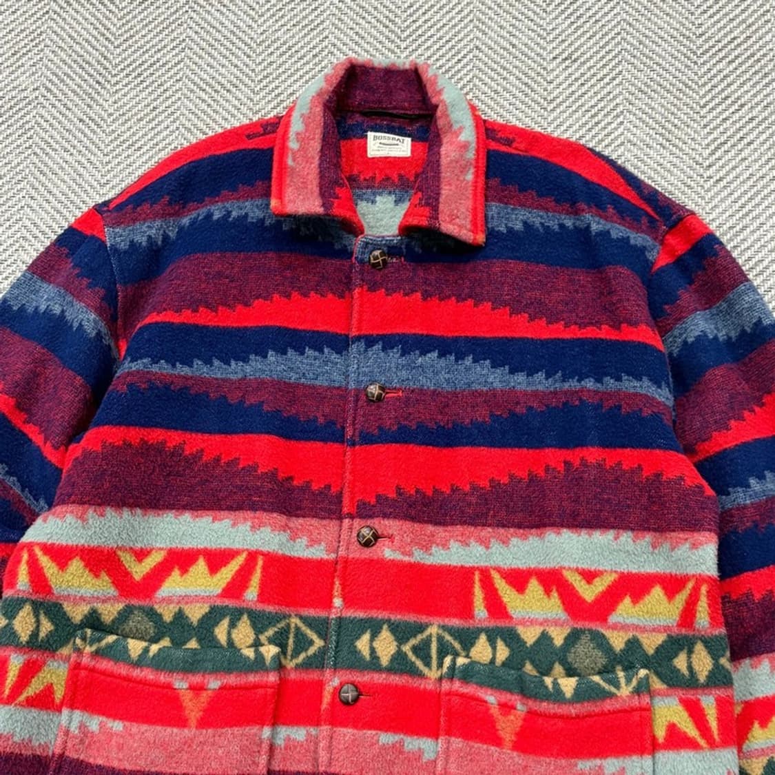 BOSSBAT 나바호 패턴 코트 v2008 상품이미지3