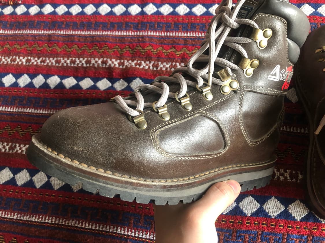이탈리아 빈티지 레더 마운틴부츠 40 상품이미지1