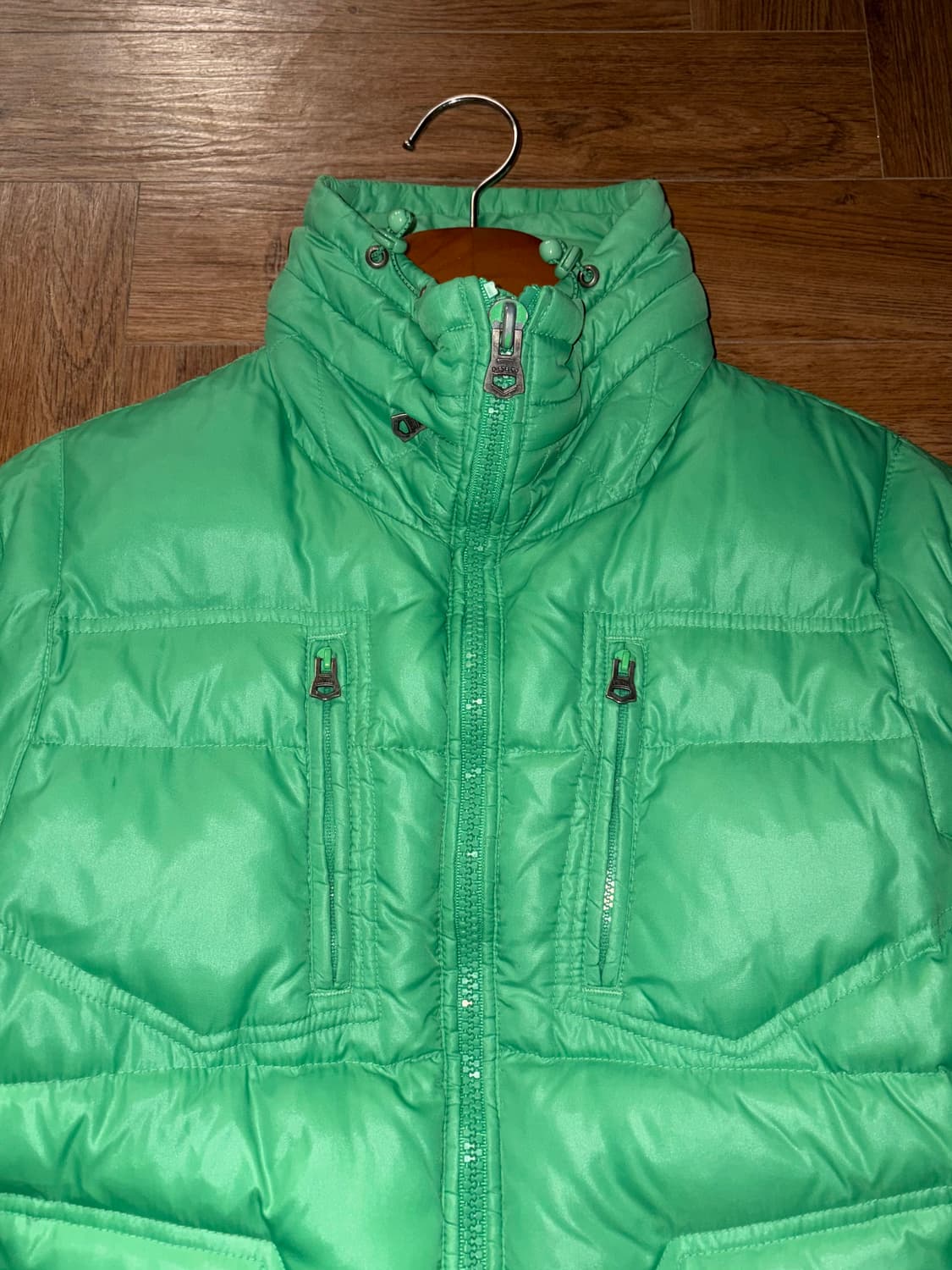 Diesel 디젤 민트 경량패딩 상품이미지7