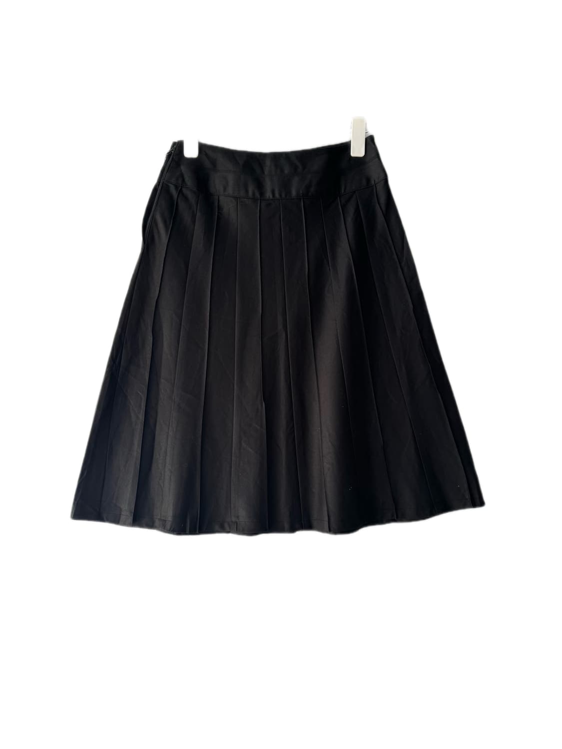 Horsebit Pleated Skirt  홀스빗 플리츠 미디 스커트 상품이미지2