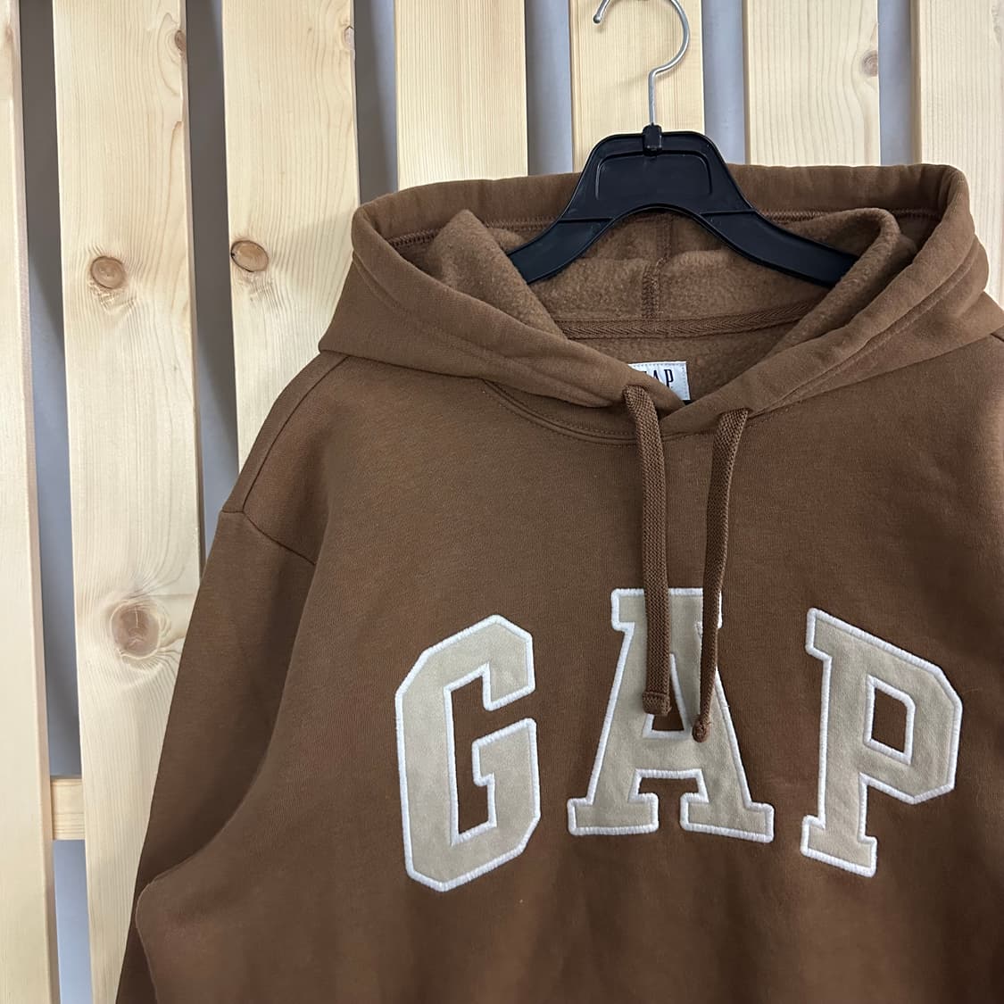 (M) GAP 갭 브라운 후드티 상품이미지5