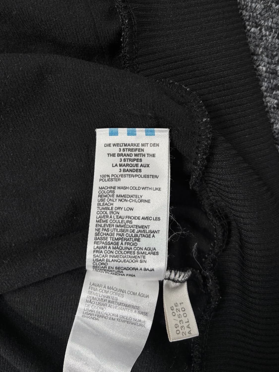 아디다스 블랙 트랙탑 져지 상품이미지7