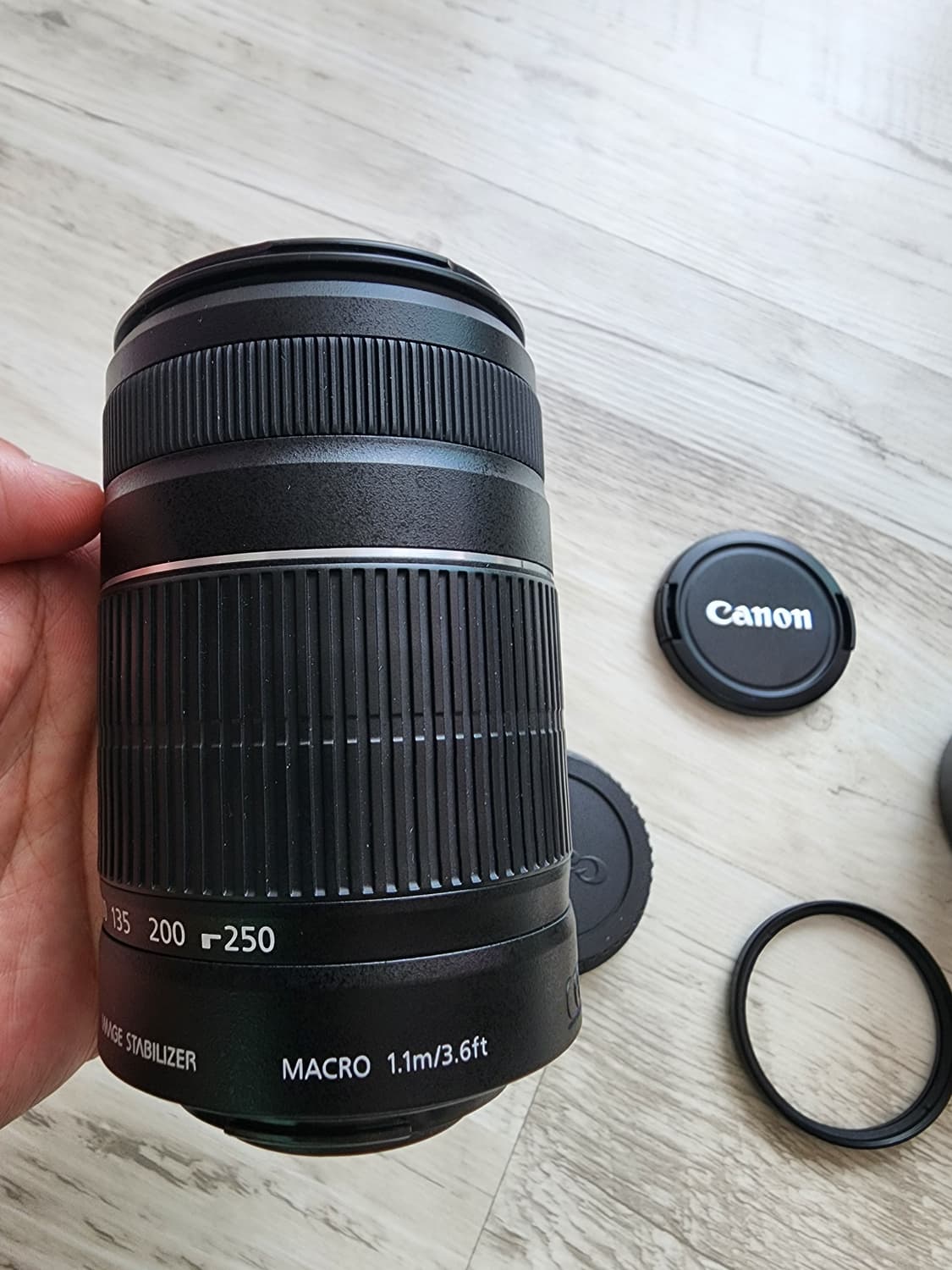 Canon 캐논 EFS 55-250 f4~5.6 IS II 망원 줌렌즈. 상품이미지4