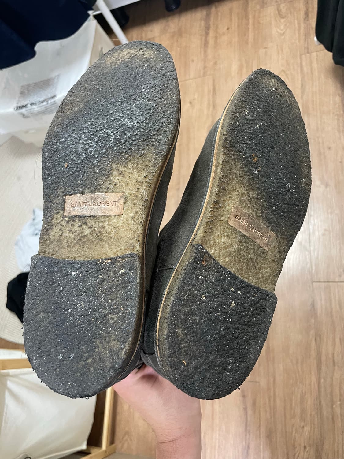 생로랑 스웨이드 첼시부츠 41 상품이미지6