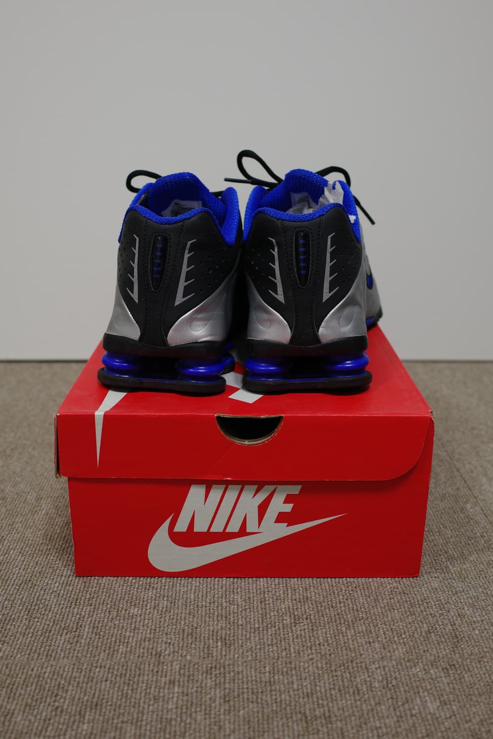 나이키 샥스 R4 레이싱 블루  상품이미지4