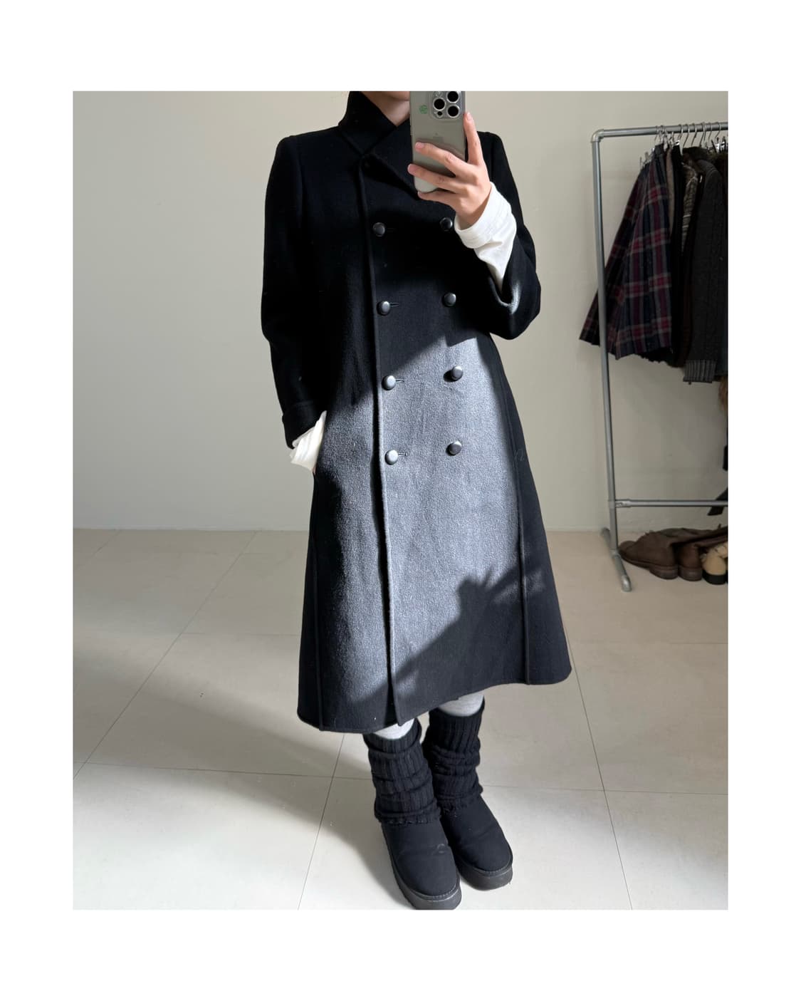빈티지 울 코트 상품이미지2