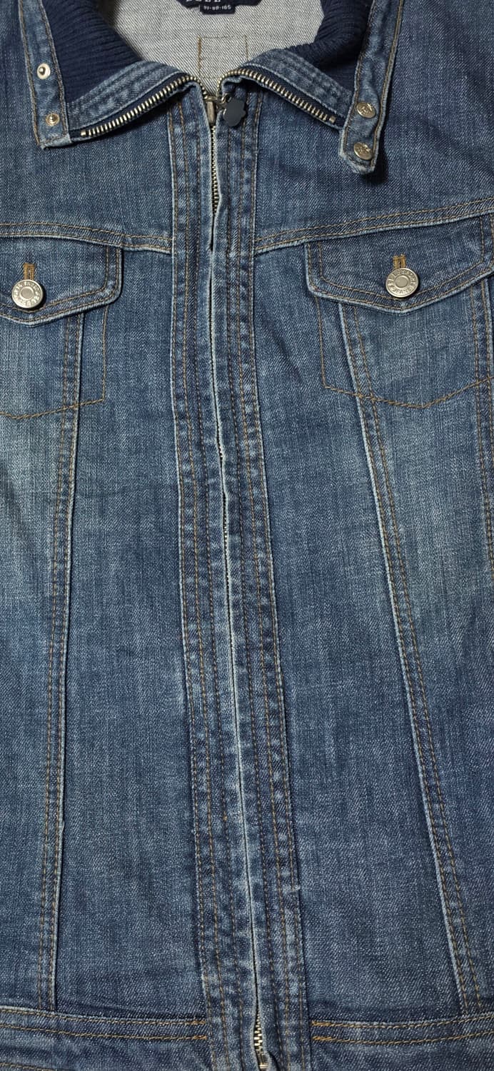 ELLE 엘르 여성 빈티지 데님 자켓 55 상품이미지5