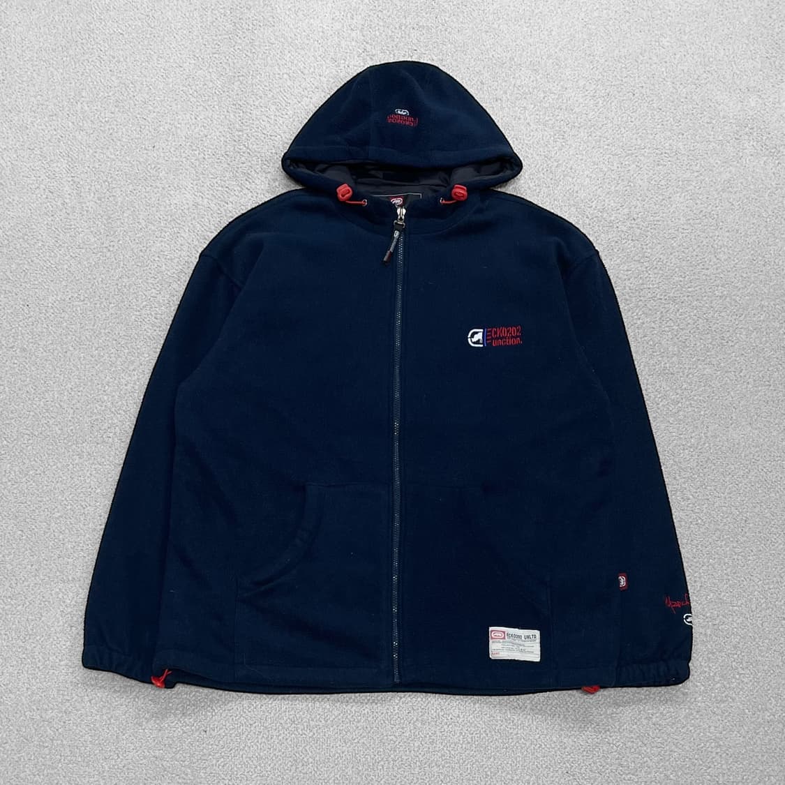 Ecko 에코 언리미티드 빅 로고 후리스 자켓 상품이미지2