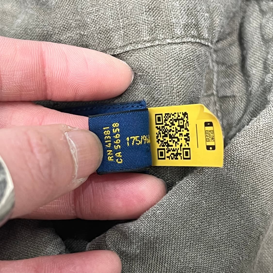 폴로 랄프로렌 신형큐알 린넨하프셔츠 s10796 상품이미지6