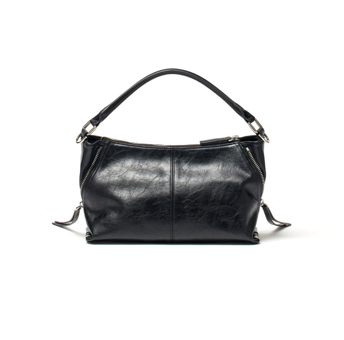 마땡킴 가방 SIDE ZIPPER TWO WAY BAG IN BLACK 상품이미지2