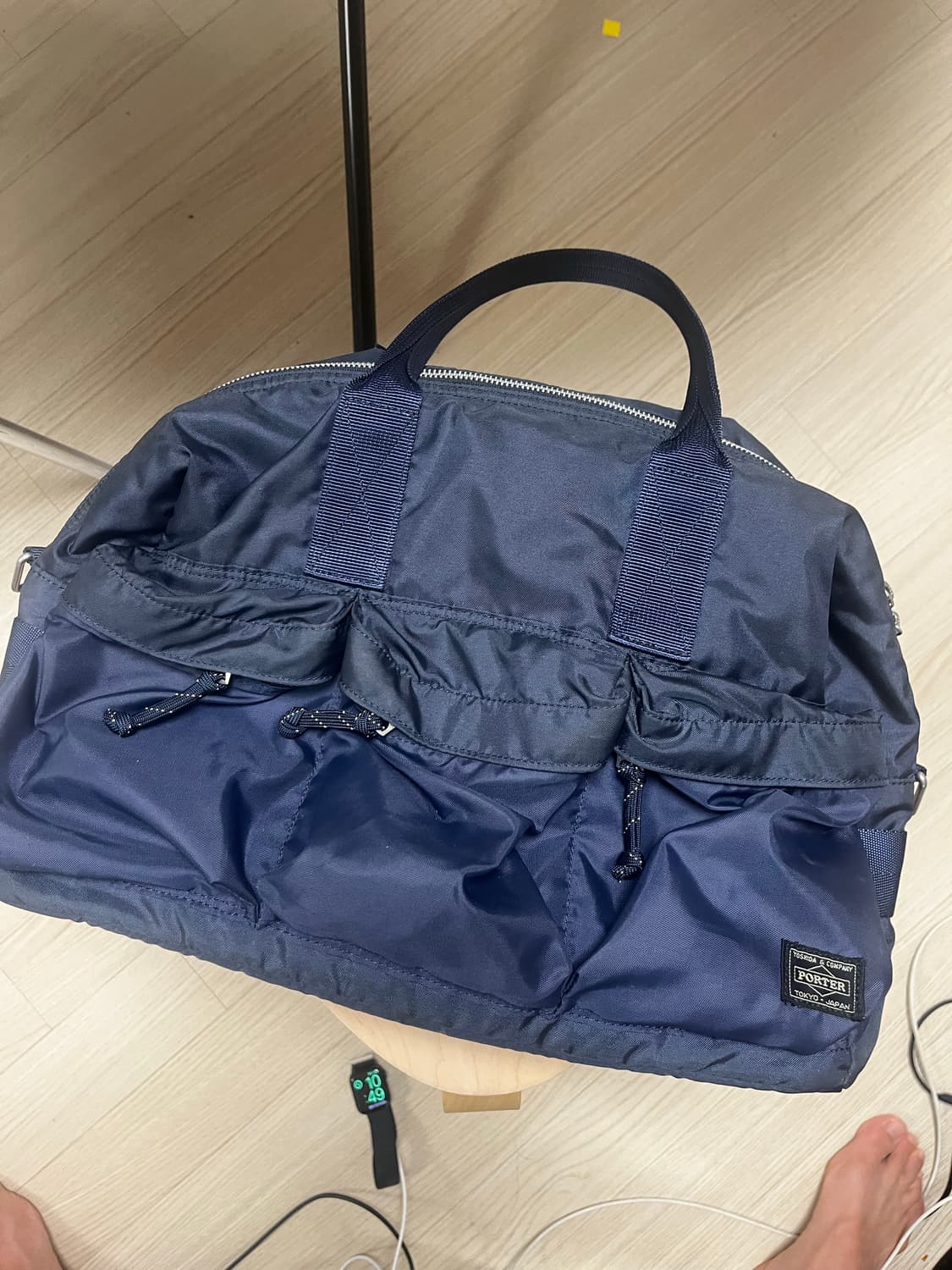 포터 투웨이 더플백 네이비 상품이미지1