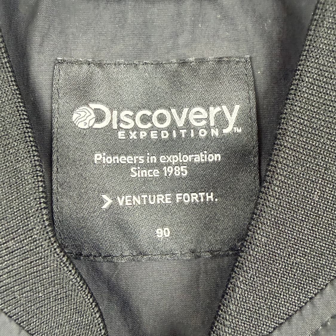 (90) 디스커버리 나일론 블루종 자켓 블랙 상품이미지3