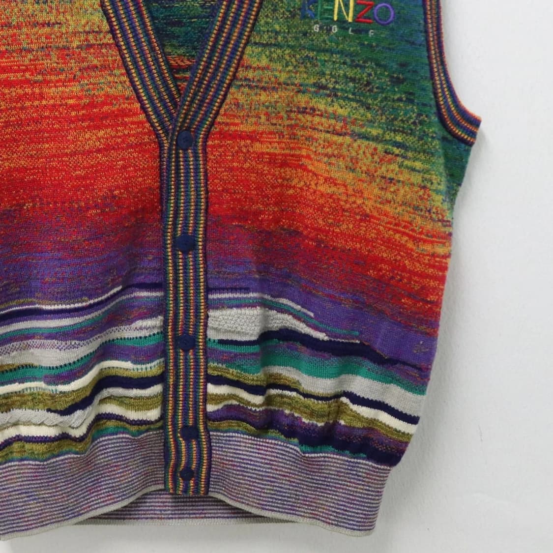90'S 빈티지 겐조 니트 베스트 63120 상품이미지4