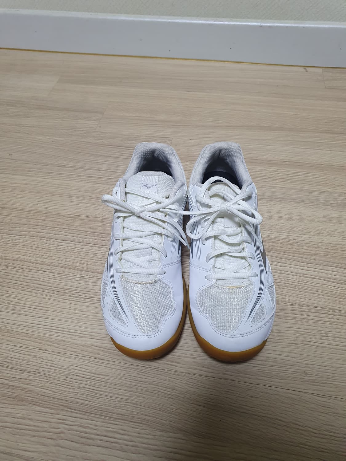 미즈노 사이클론 스피드3 화이트 인도어화 250 상품이미지3