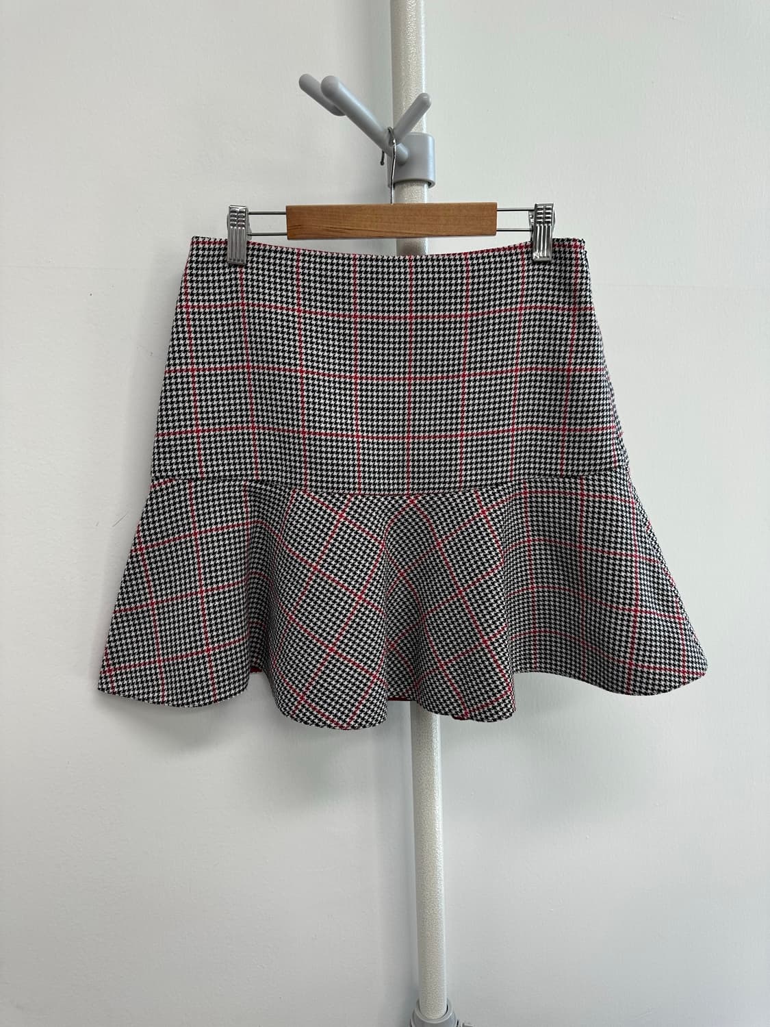 발렌티노 하운드투스 체크 스커트 상품이미지1